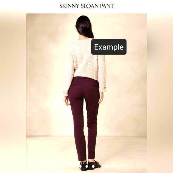 Great price for Banana Republic pants in Gray or Black Sloan - Picture 1 of 9